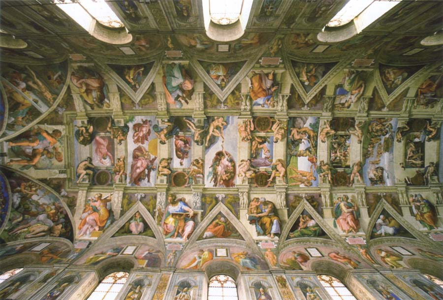 the sistine chapel ceiling
